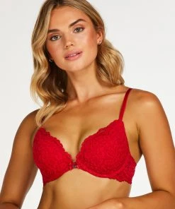 Titelseite 2 Vorgeformter Push-up Bügel-BH Rose