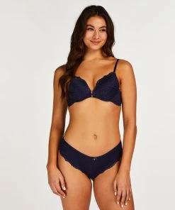 Vorgeformter Push-up-Bügel-BH Marine -hunkemoller shop 201248 3